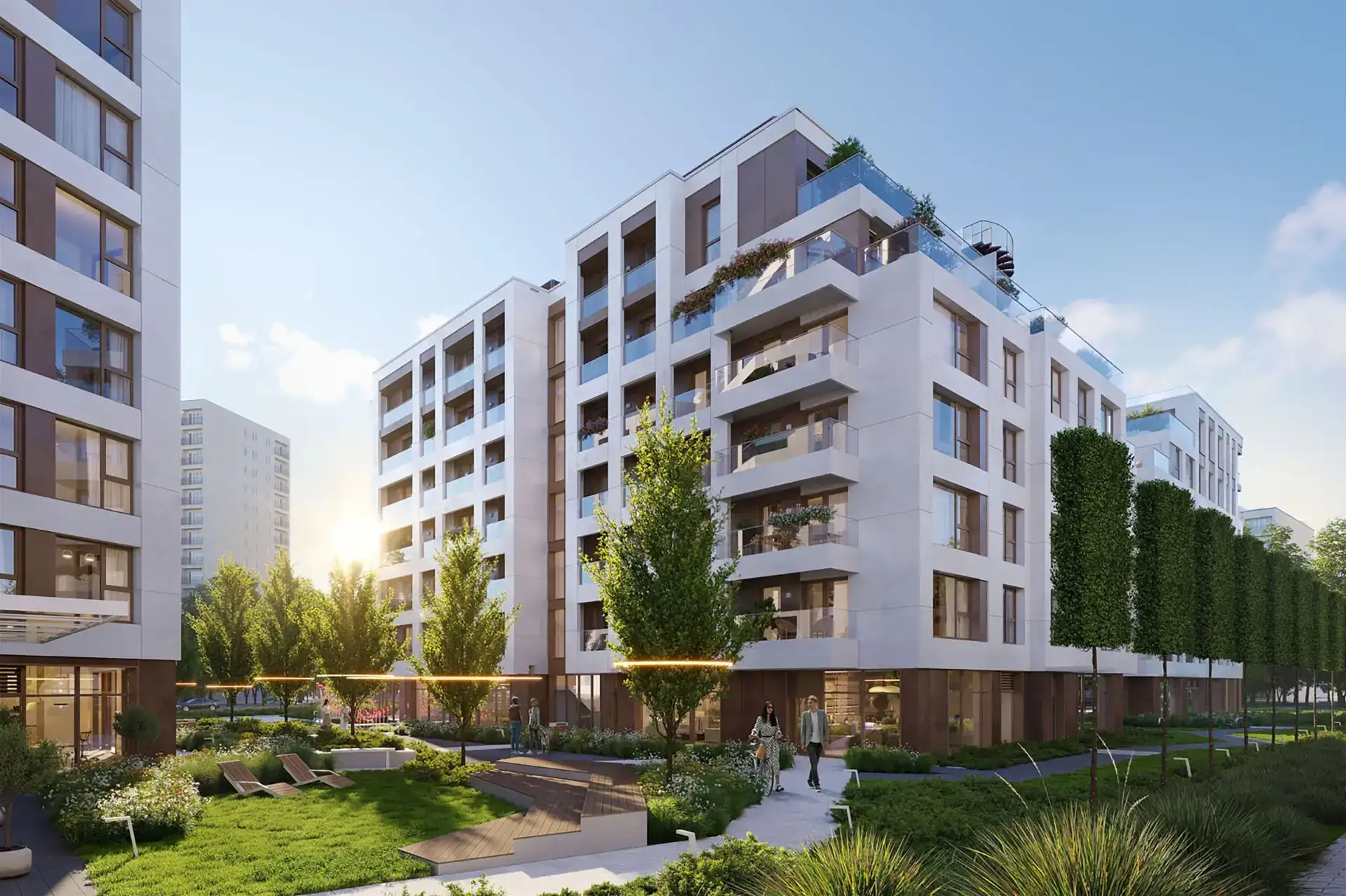 Budynek inwestycji Cynamonowa, Warszaw Ursynów