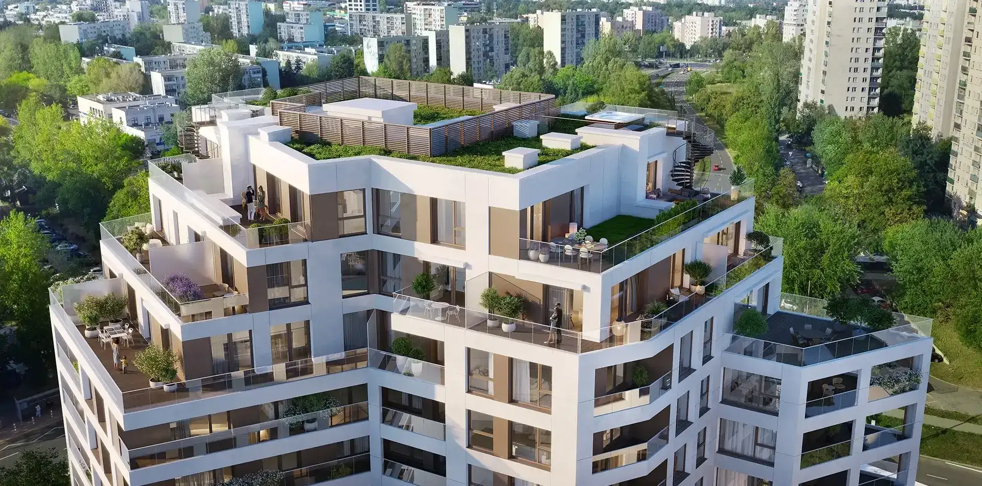 Budynek inwestycji Cynamonowa Ursynow, Warszawa