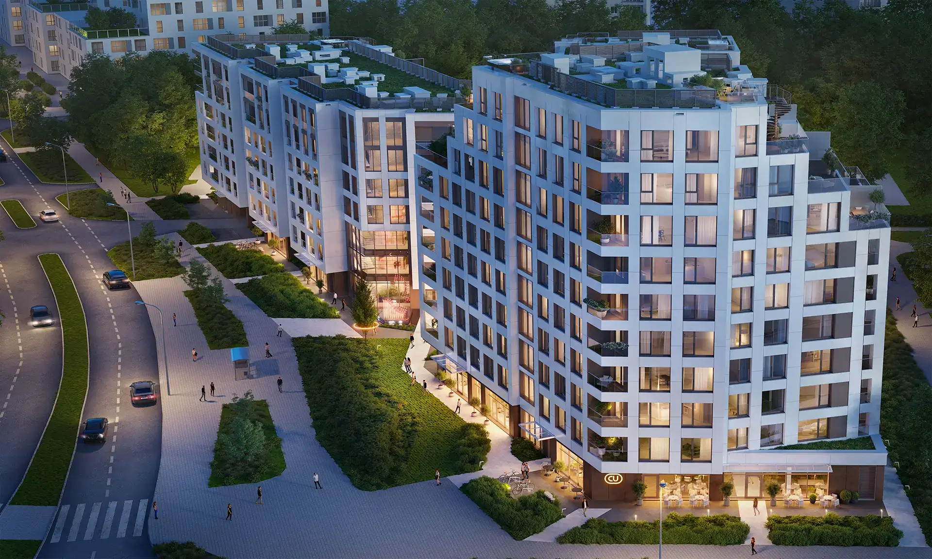 Budynek inwestycji Cynamonowa Ursynów, Warszawa Ursynów