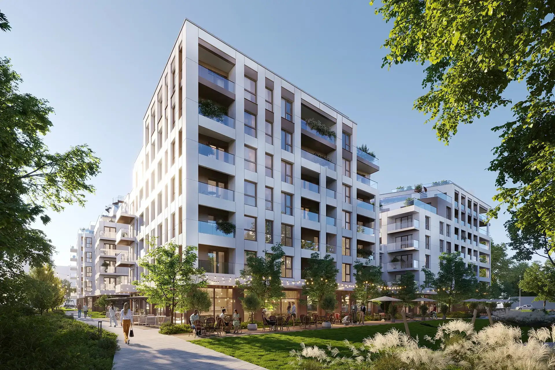 Budynek inwestycji Cynamonowa, Warszaw Ursynów